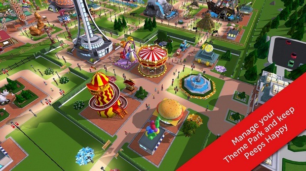 RollerCoaster Tycoon Touch for Android MOD Money v1.4.27