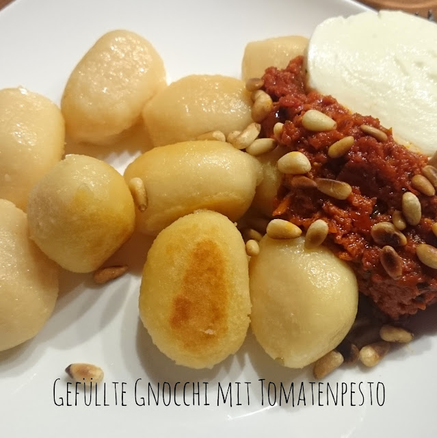 [Food] Gefüllte Gnocchi mit Tomatenpesto // Gnocchi With Tomato Pesto