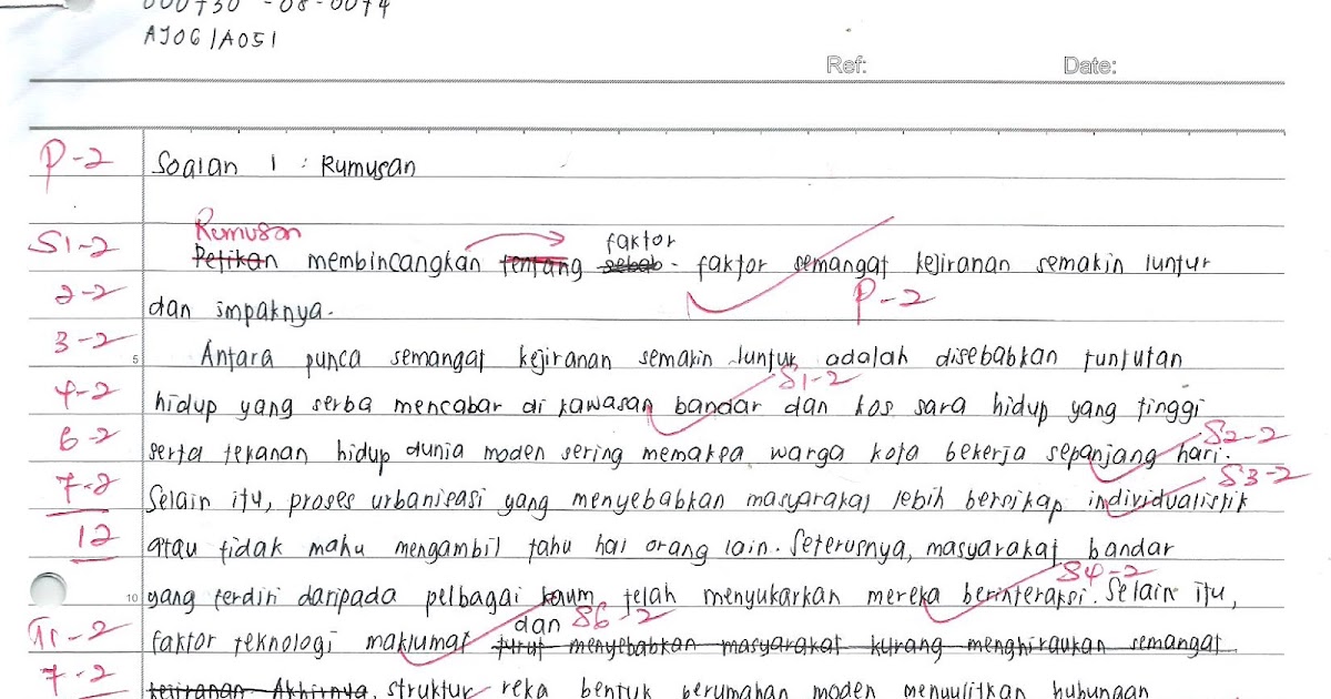 Contoh Jawapan Rumusan Yang Cemerlang  Amaze Spa