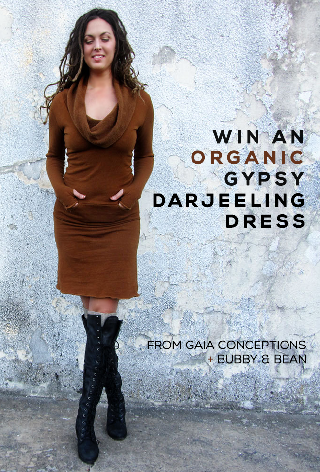 GIVEAWAY // Win An Organic Gypsy Dress From Gaia Conceptions and Bubby and Bean!