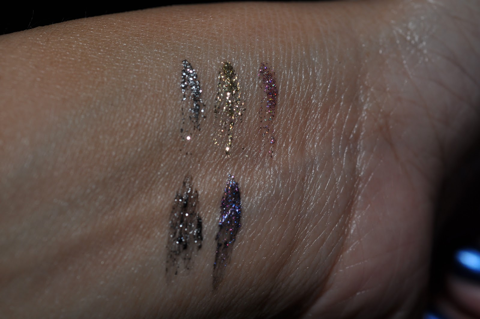 Sephora Collection Mini Glitter Liner Set Swatches, Review The Shades