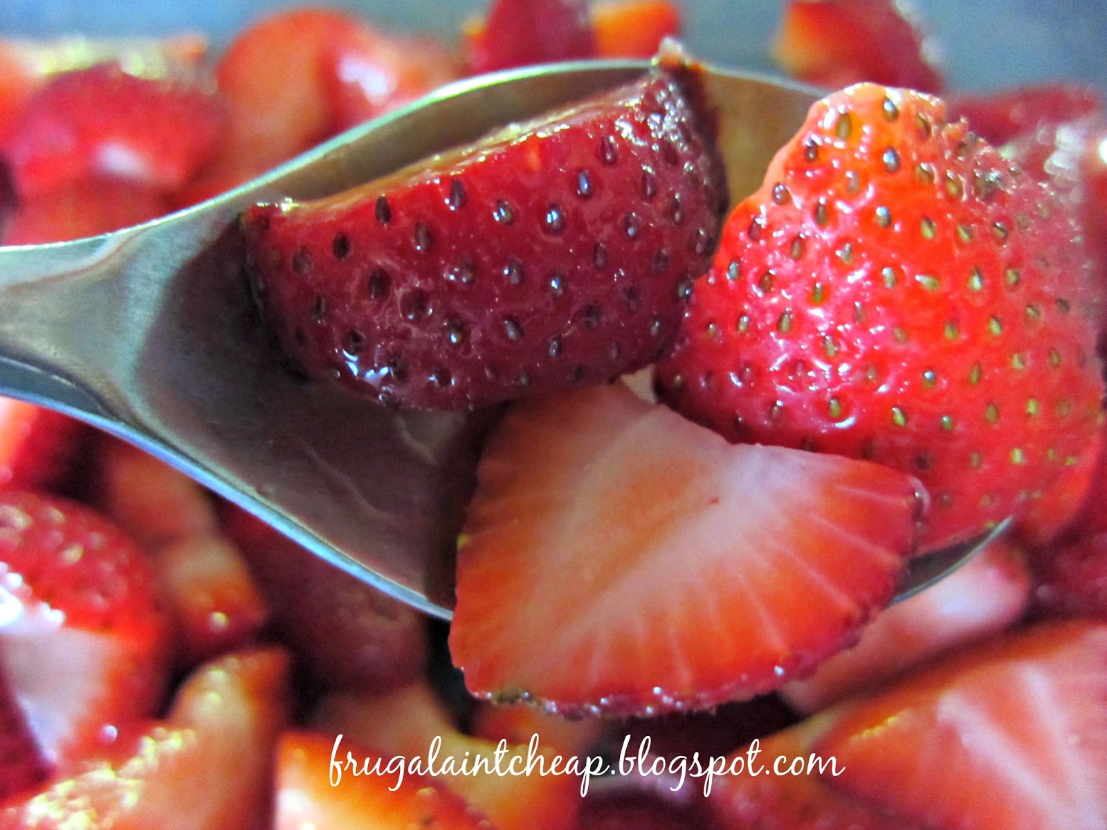 Frugal Ain't Cheap How to prepare strawberries
