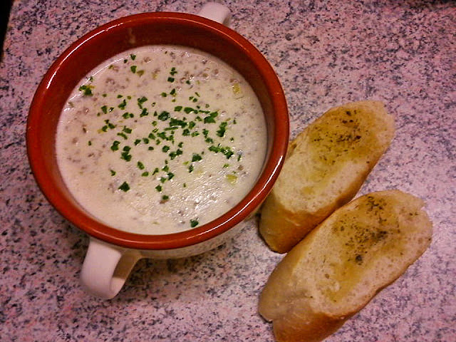 Luckies Rezepte & Leckereien: Käse-Lauch-Suppe mit Hackfleisch