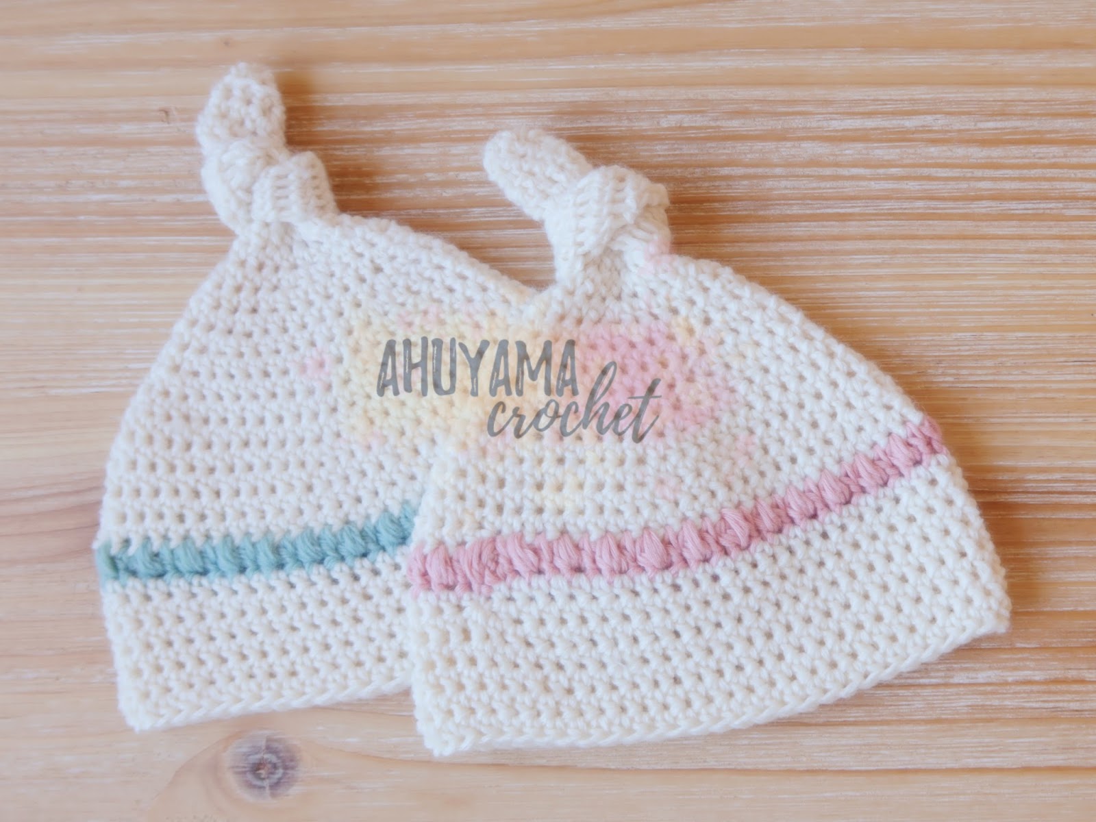Gorro De Recien Nacido A Crochet Ahuyama Crochet