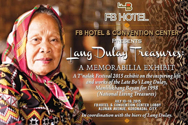 Lang Dulay Treasures exhibit