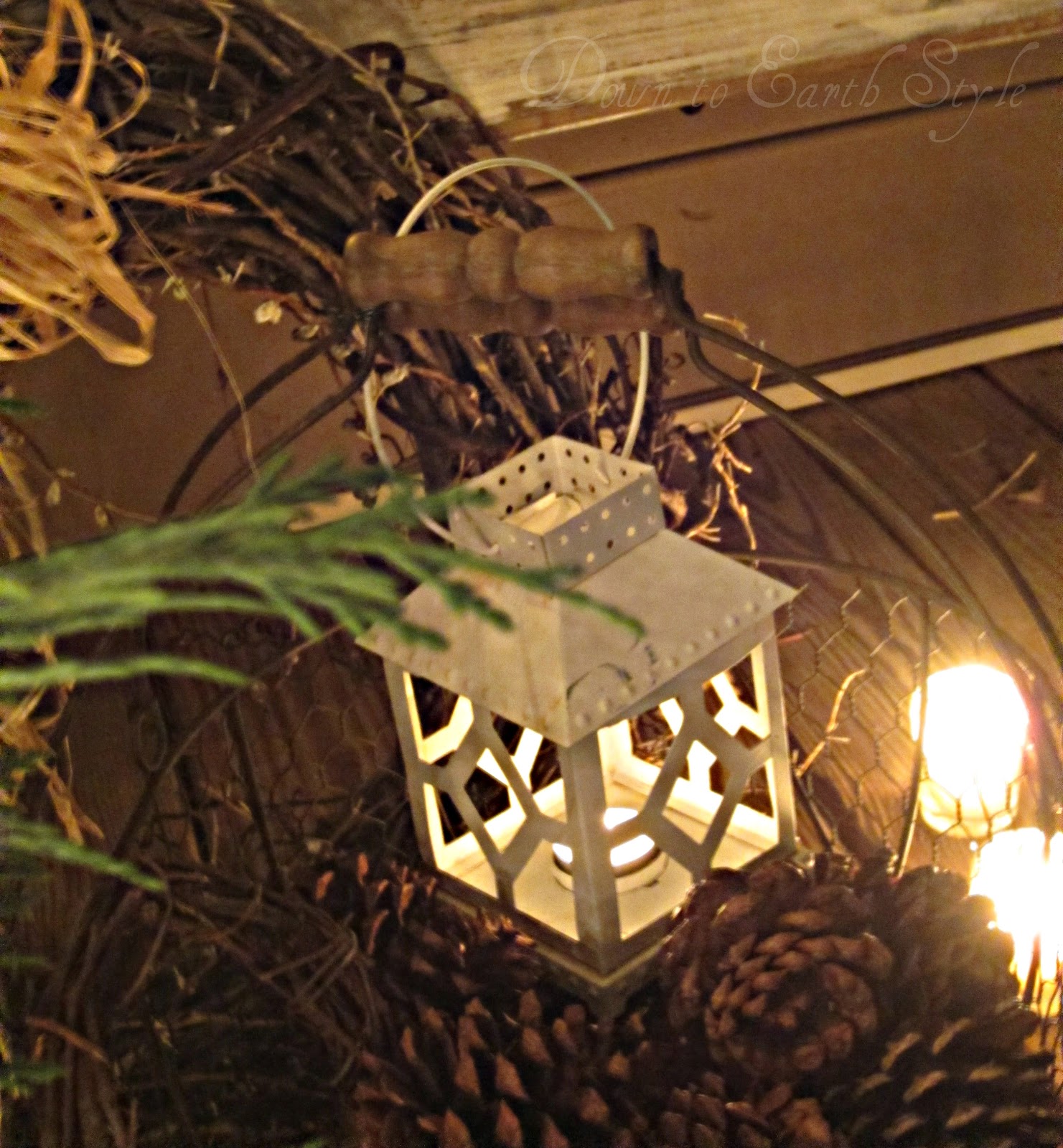 Down to Earth Style: Christmas Porch 2012