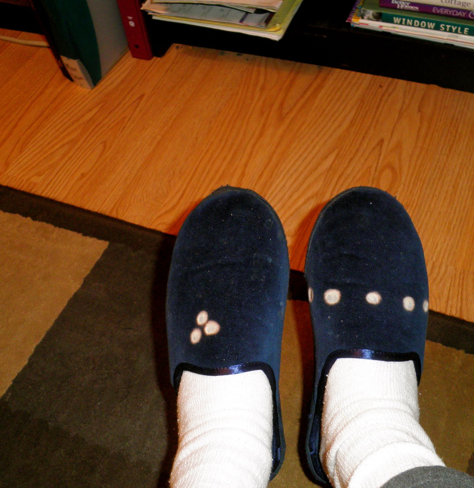 Liquid Mind, Sanguine Soul: My Slippers Do The Old Folks Shuffle