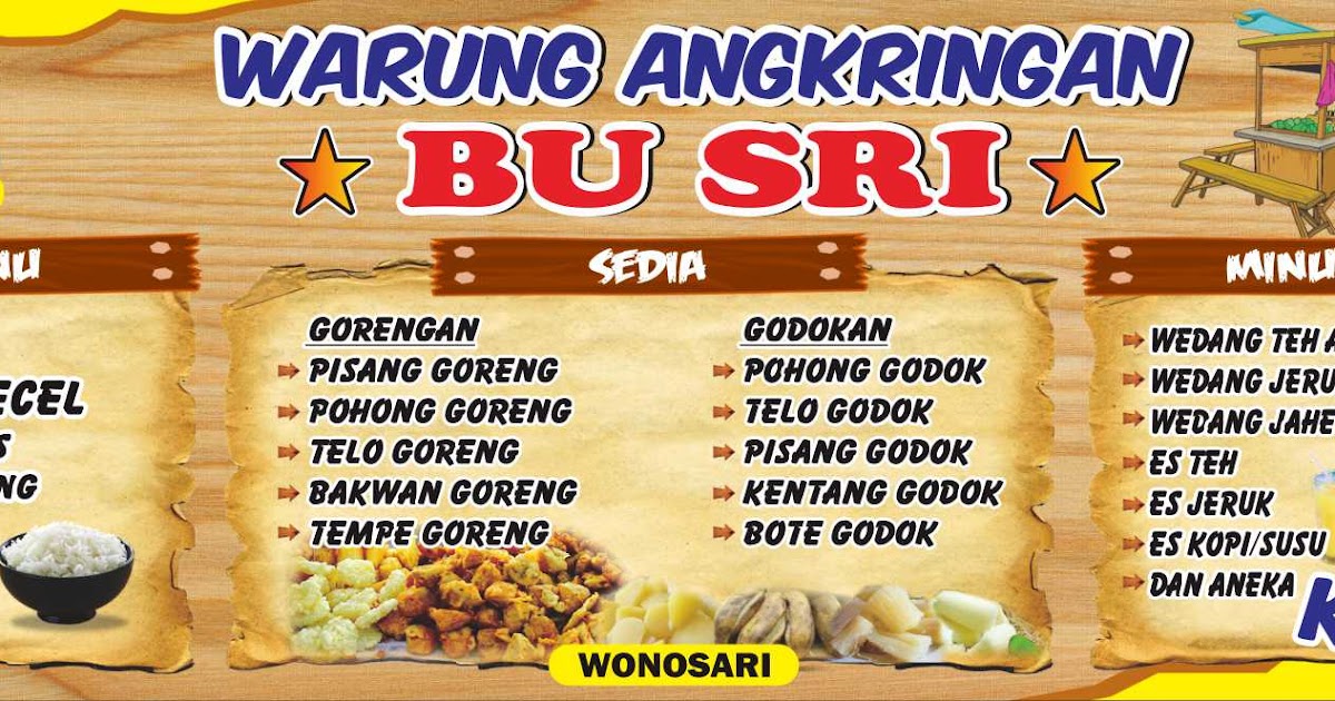 25+ Inspirasi Keren Desain Banner Angkringan Cdr Jeromesitaly