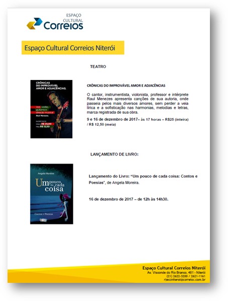 Focus Portal Cultural EspaÇo Cultural Correios NiterÓi