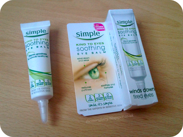 Simple Kind to Eyes Soothing Eye Balm Review