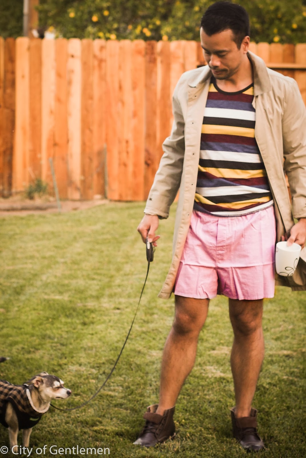 City of Gentlemen Good Morning Charlie Dog