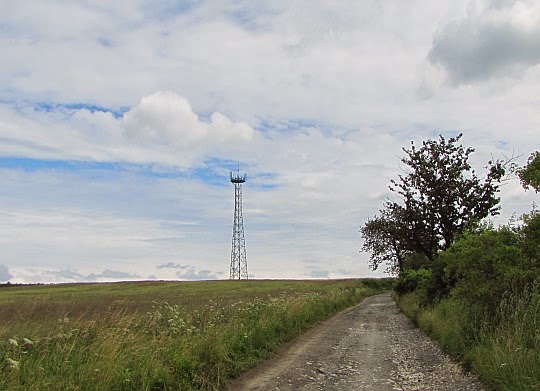 Pośród pół Jarnołtówka.