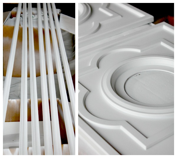 DIY CUSTOM DOOR MOULDING USING A CEILING MEDALLION Dimples and Tangles