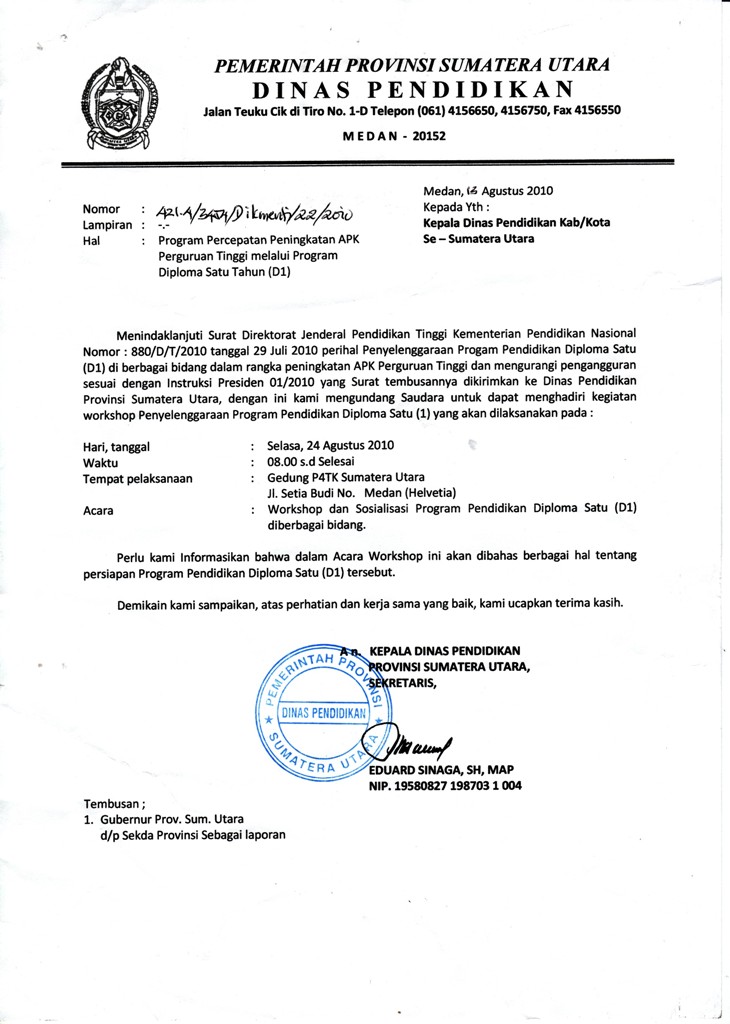 Surat Resmi & Seluk Beluknya: September 2012