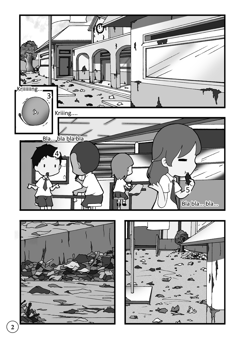 X Kanopi Media Komik Trio Endel Mari Jaga Kebersihan X Kanopi Media Komik Trio Endel Mari Jaga Kebersihan