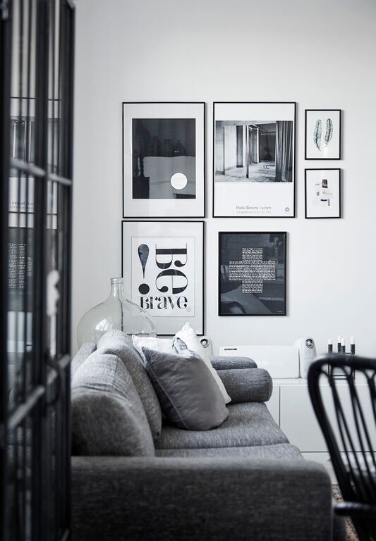 Decorar en blanco y negro