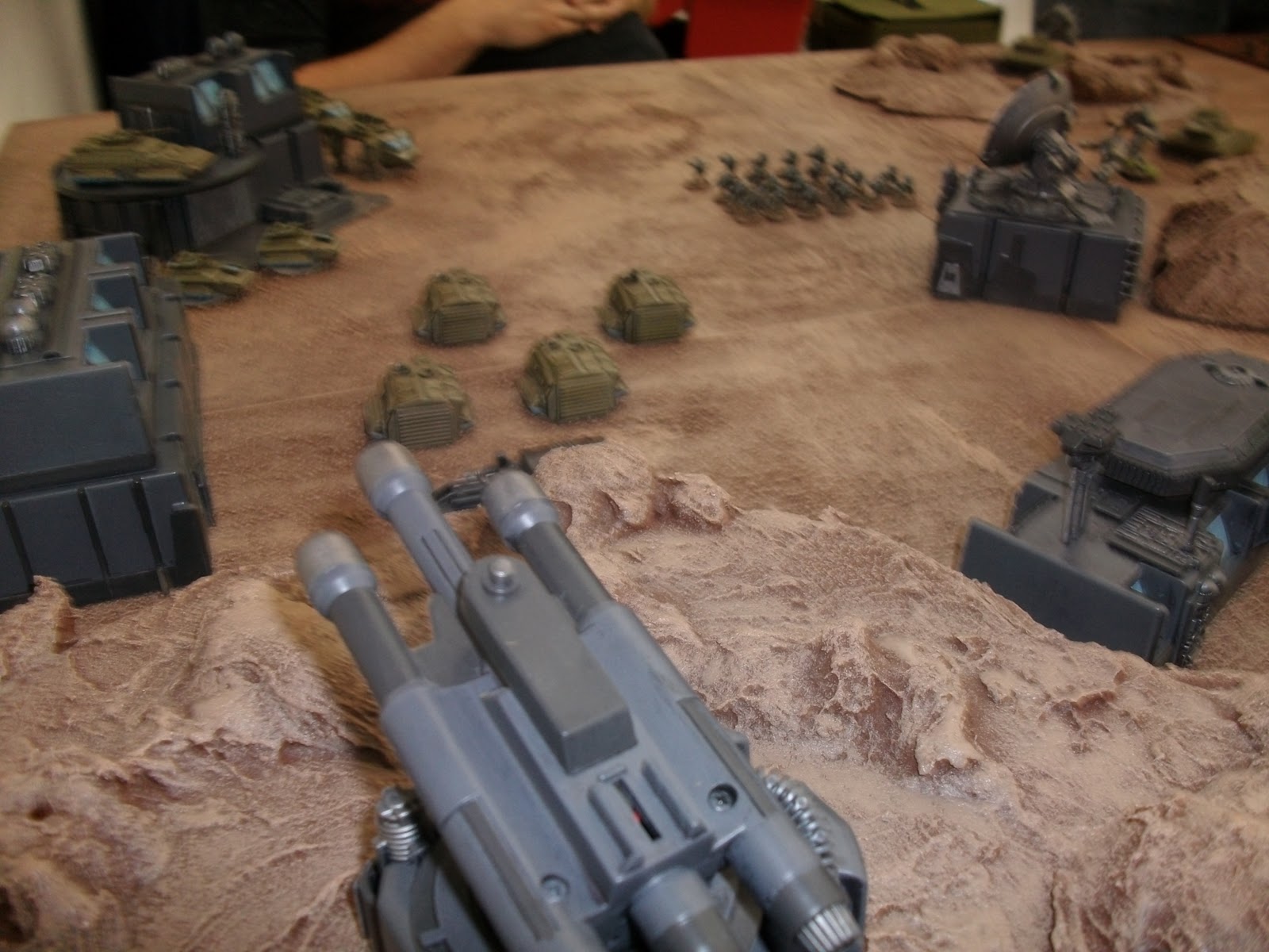 Gamin Daze Tomorrrow's Wars Demos at TableTop Game & Hobby