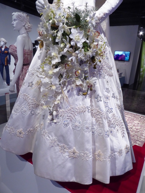 Crown Elizabeth Wedding Dress embroidery detail