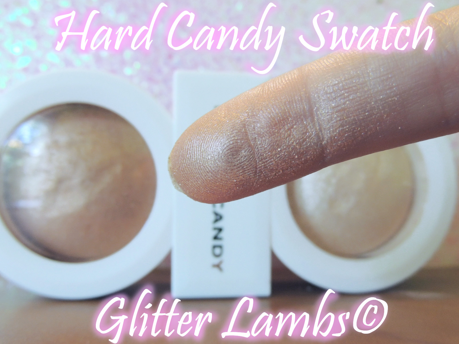 Glitter Lambs Hard Candy Just Glow Baked Illuminating Powder Duo