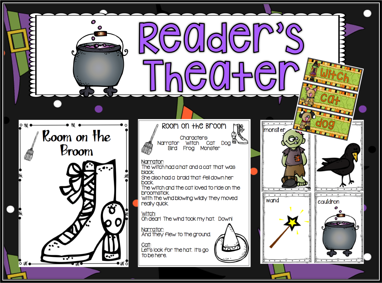1st Grade Hip Hip Hooray!: Room on the Broom...Reader's Theater