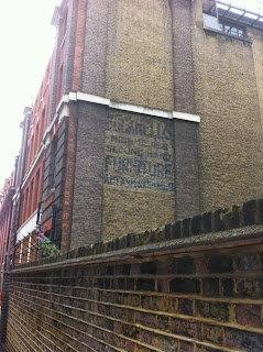 Ghost sign, London W1
