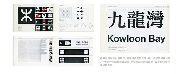 香港地鐵站的引導標誌
