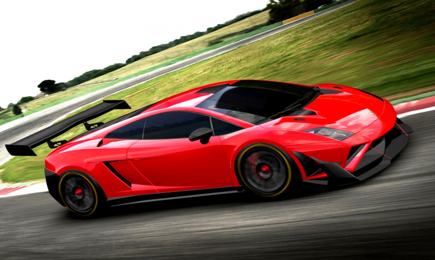 Red And Black Gallardo Wallpapers Gallery
