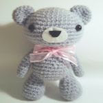 patron gratis oso amigurumi |  free pattern amigurumi bear