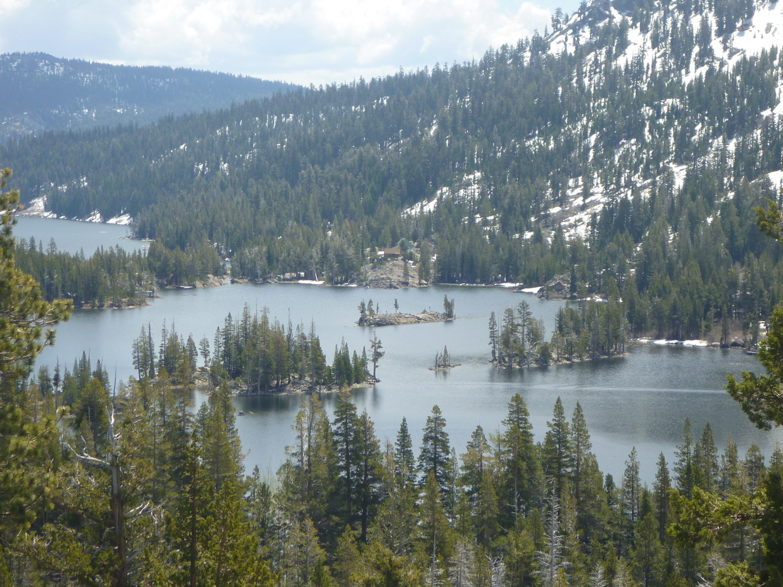 Trailing Ahead: Echo Lake(s): one lake or two lakes?