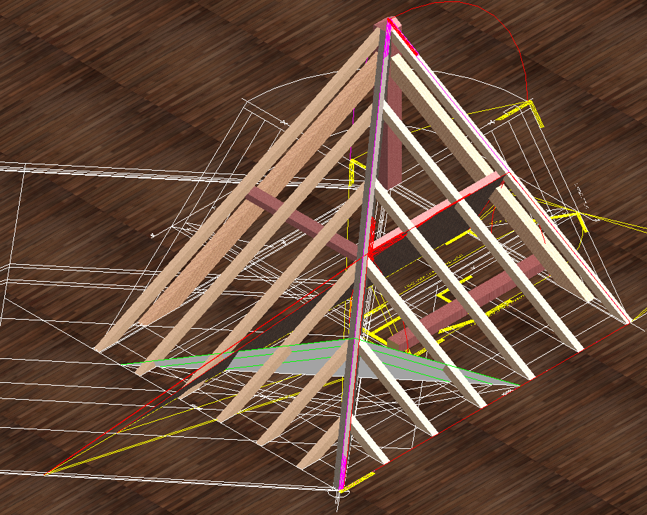 French Timber Framing Traditional Scribing The basics of hip