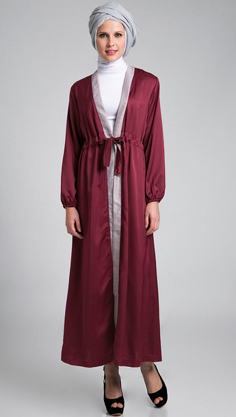 Koleksi Gambar 15 Model Baju Hamil Muslim Trendy Terbaru 2019