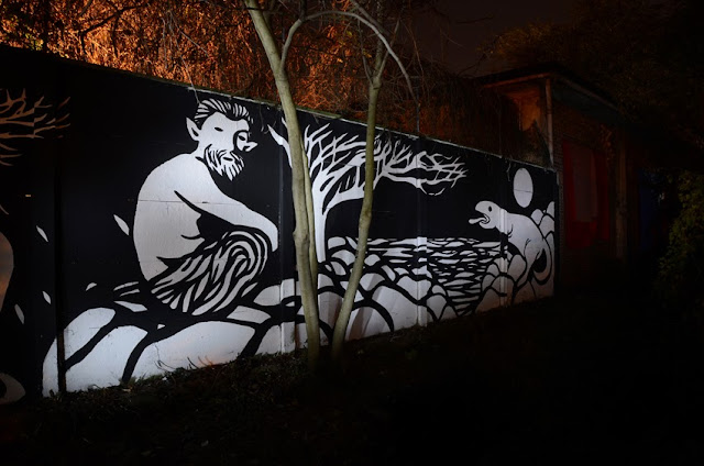 "Panismo" New Street Art Piece By Italian Artist MP5 In Torino. 6