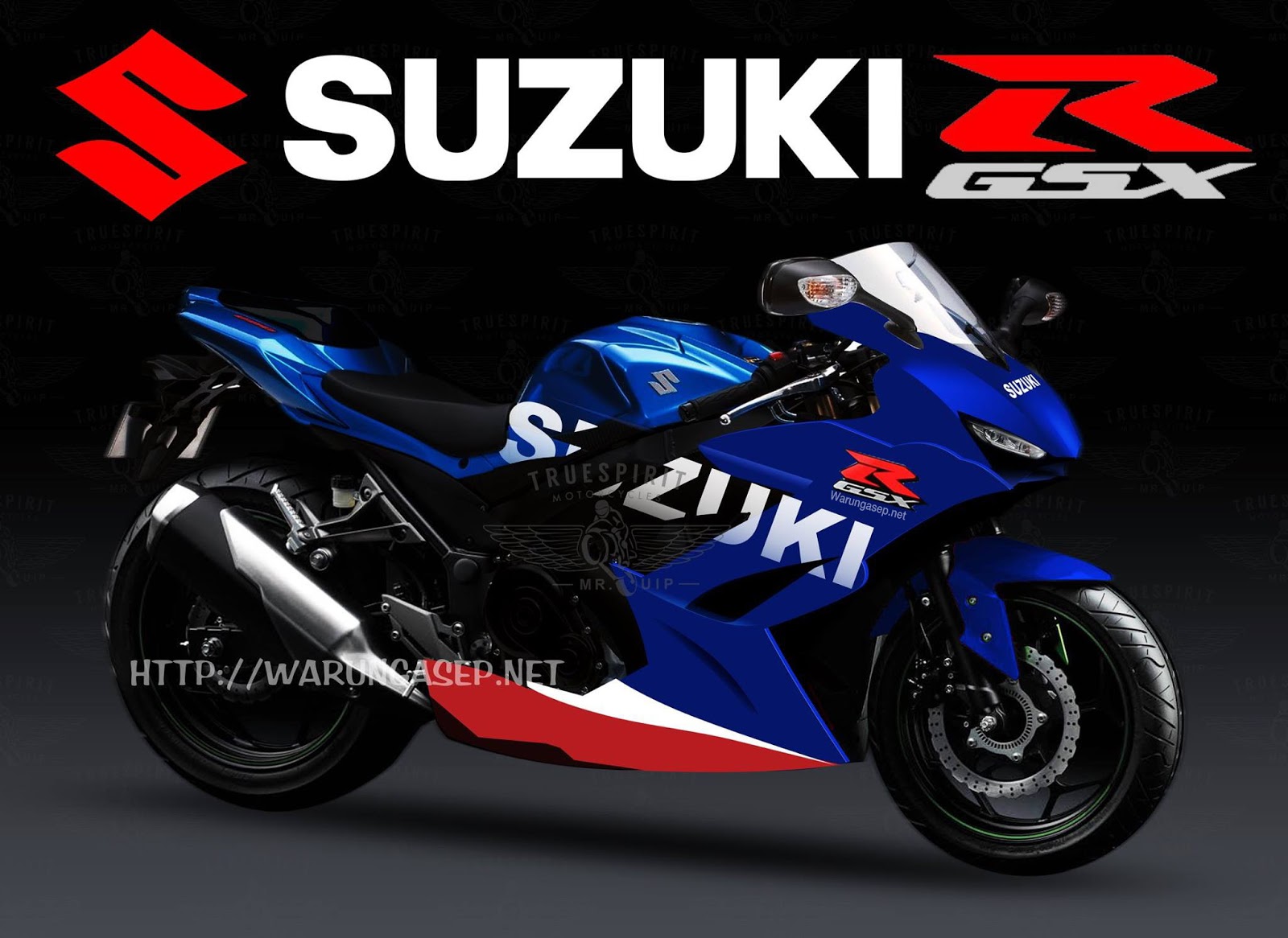 Suzuki GSX R250 Calon Motor Sport Fairing 250cc 2 Silinder Terbaru