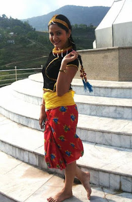 Nepali Actress Barsha Siwakoti-Nepali Dress