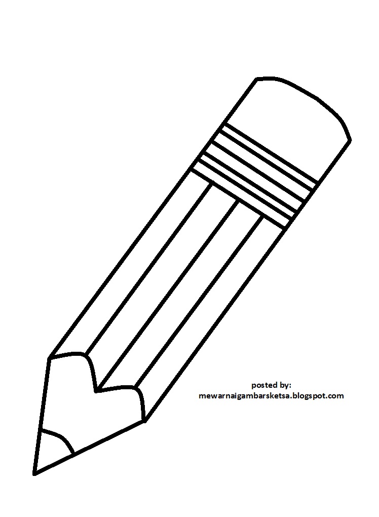 Mewarnai Gambar Mewarnai Gambar Sketsa Pensil 2