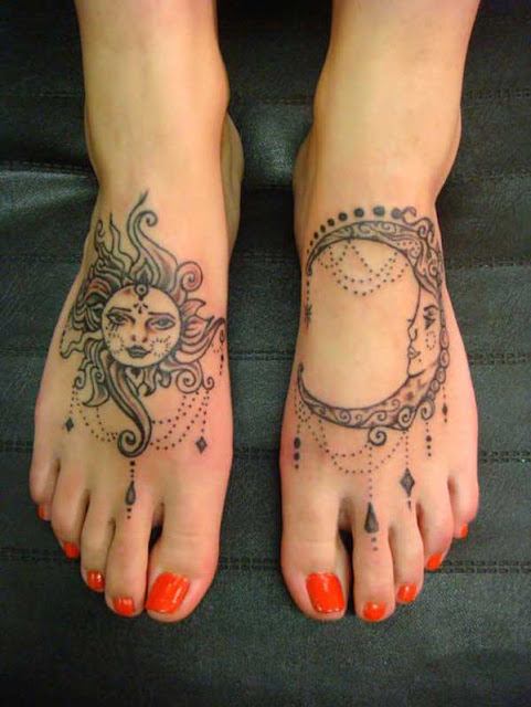 Tatuagens femininas para os pés Tatuagens femininas para os pés