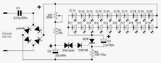 [30+]Proyectos Electrnicos Caseros: Estrober de leds:Diagrama esquemtico ... Cmo instalar un regulador de luz  LEROY MERLIN