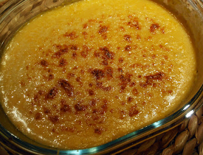 Crema de calabaza gratinada