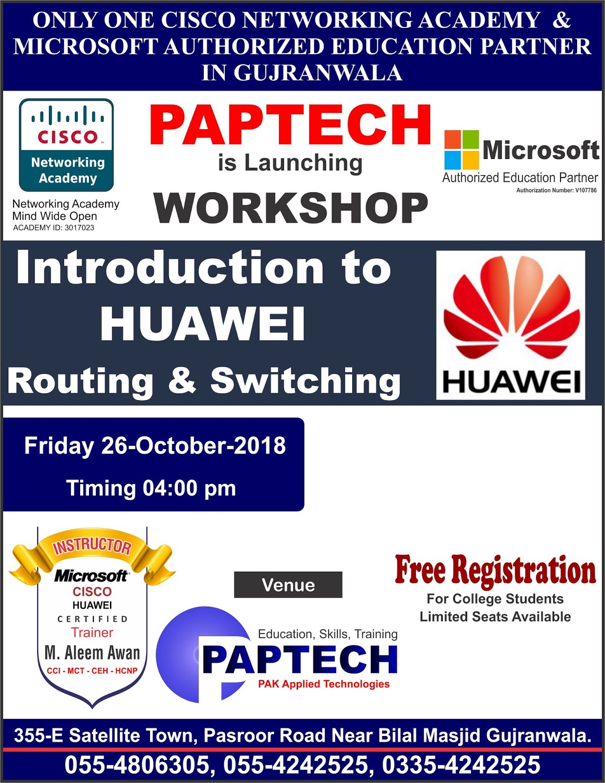 Introduction to HUAWEI Routing and Switching