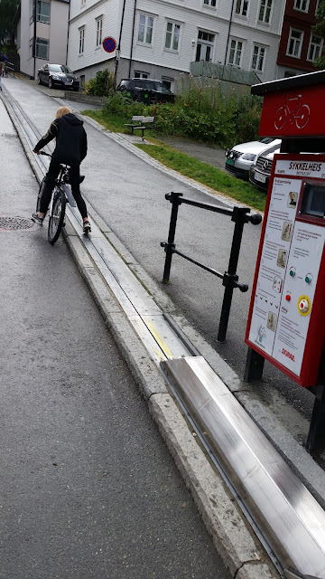 Fahrrad-Lift in Trondheim