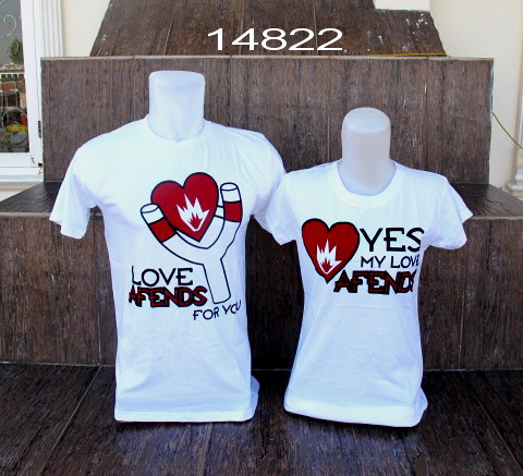 T-shirts patterned heart will be a trend - New Fashion Trend