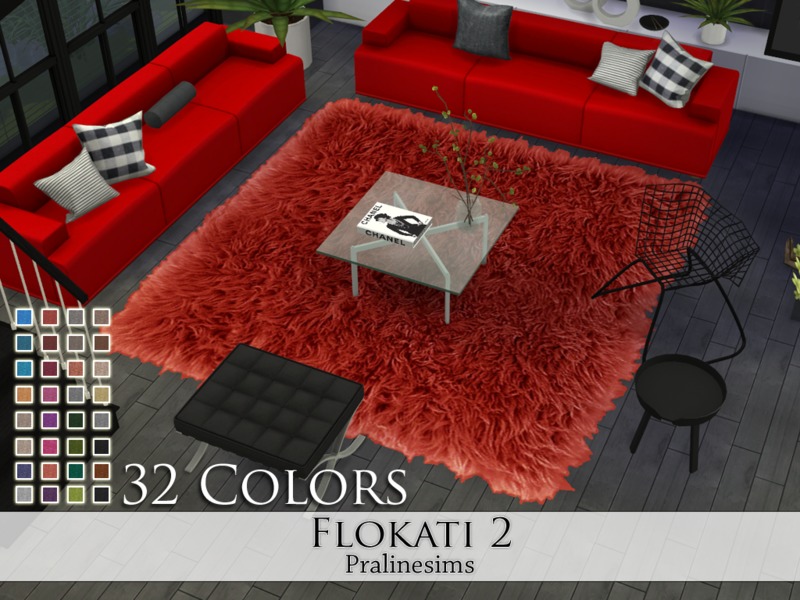 Sims 4 CC's The Best Rugs by Pralinesims