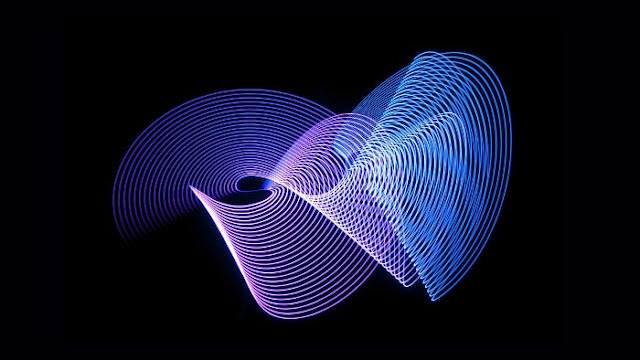 Sombres Vagues Bleues - Fond d'Écran en HD