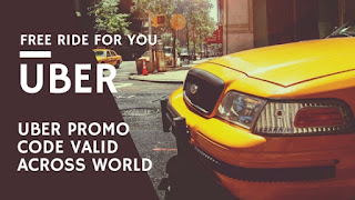 Best Uber First ride free promo code valid across world