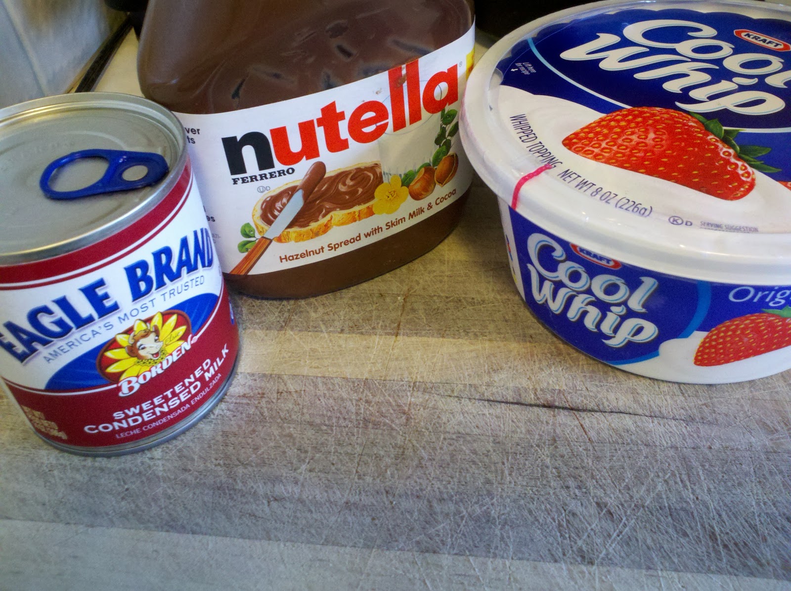 Kismet Kreations: Easy Nutella Ice Cream