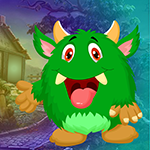 Games4King Green Monster Escape