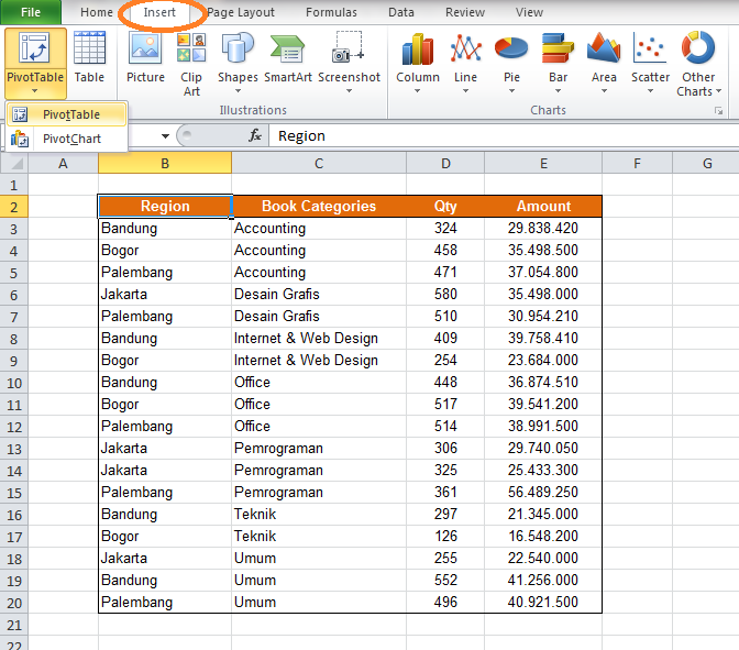 TUTORIAL CARA MEMBUAT PIVOT TABLE | BELAJAR BARENG YUKS