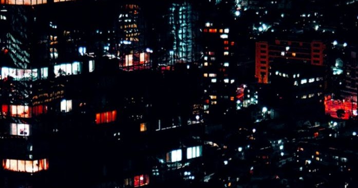City Night Light Green Wallpaper Image Wallpapers
