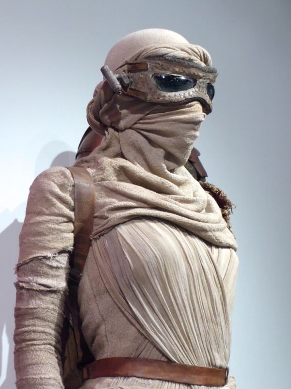 Star Wars Force Awakens Rey headdress mask