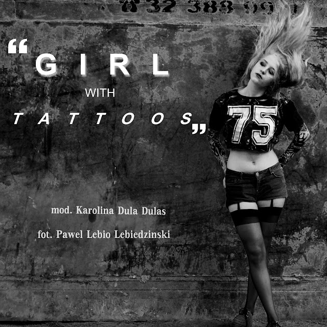 Girl with tattoos